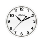 INITIATIVE WALL CLOCK 224MM WHITE