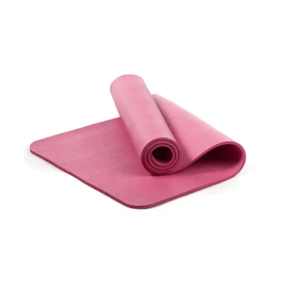 183*61cm*10mm Black Thick NBR Regular Color Eco-Friendly Yoga Mat for Home Gym Fitness Exercise Yoga Bolsters & Cushions