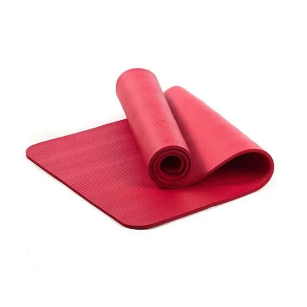 183*61cm*10mm Black Thick NBR Regular Color Eco-Friendly Yoga Mat for Home Gym Fitness Exercise Yoga Bolsters & Cushions - Image 5