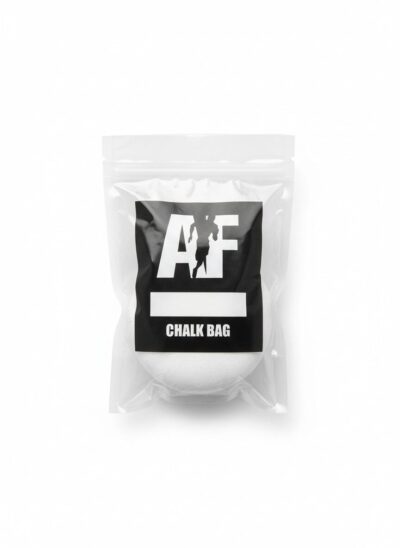 Gym chalk ball in zip lock bag
