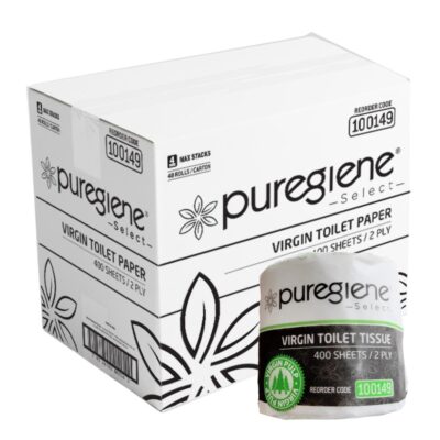 Puregiene® Toilet Tissue Select 2 Ply 400 Sheet Carton 48