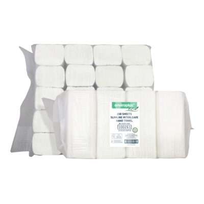 Enviroplus Slimline Interleaved Hand Towel Eco Carton 4000