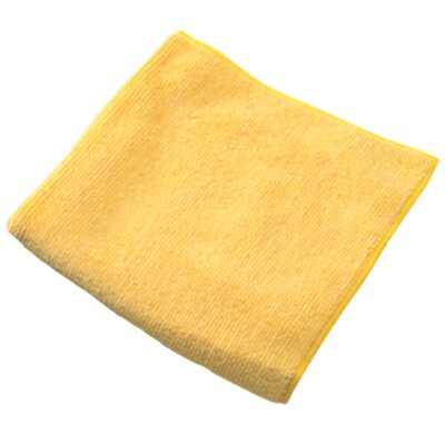 Cleanmax Microfibre Cloth Premium Yellow Each