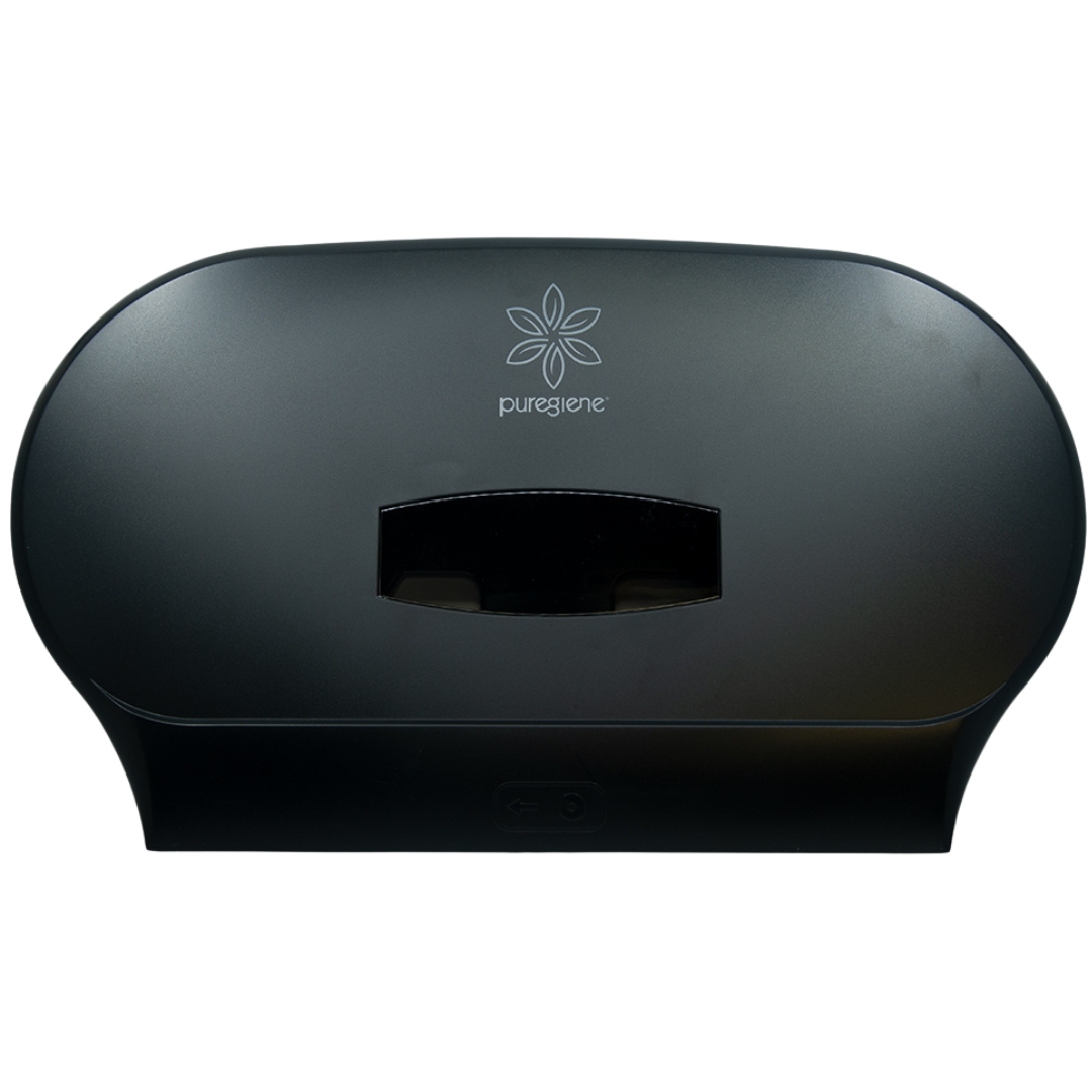Puregiene Jumbo Dispenser Double Black Each